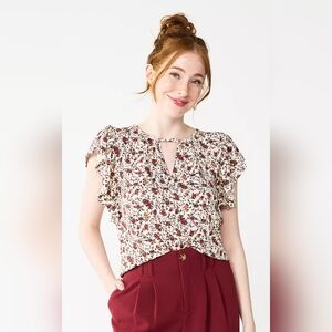 BRAND: SO SIZE: XS FLORAL